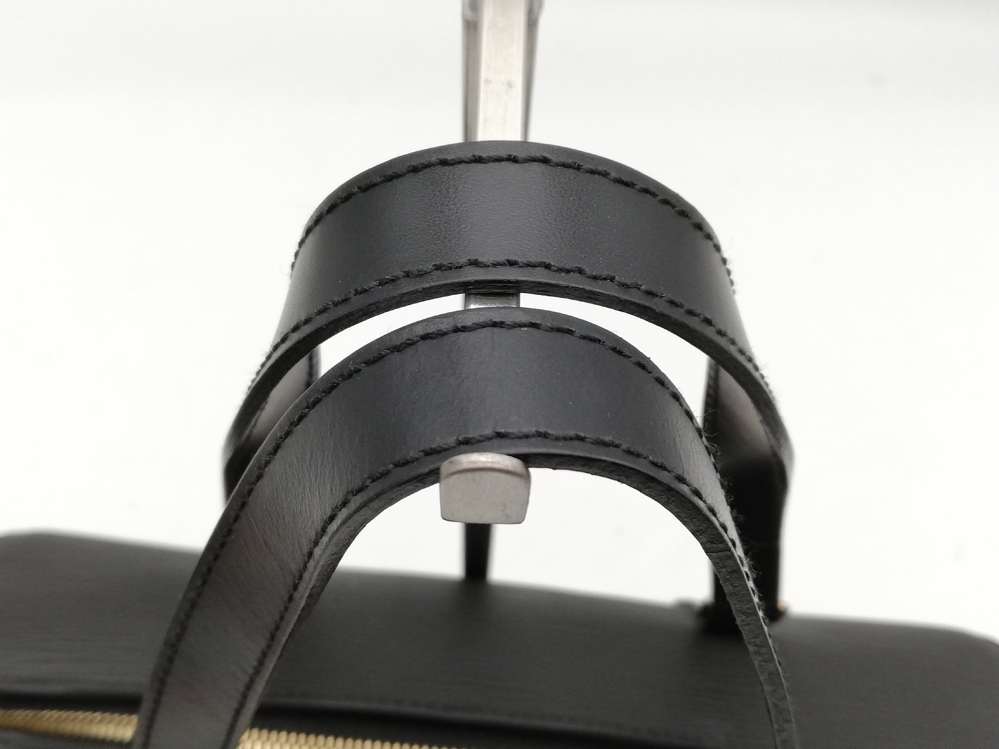 LOUIS VUITTON Epi Soufflot M52222 Noir Handbag