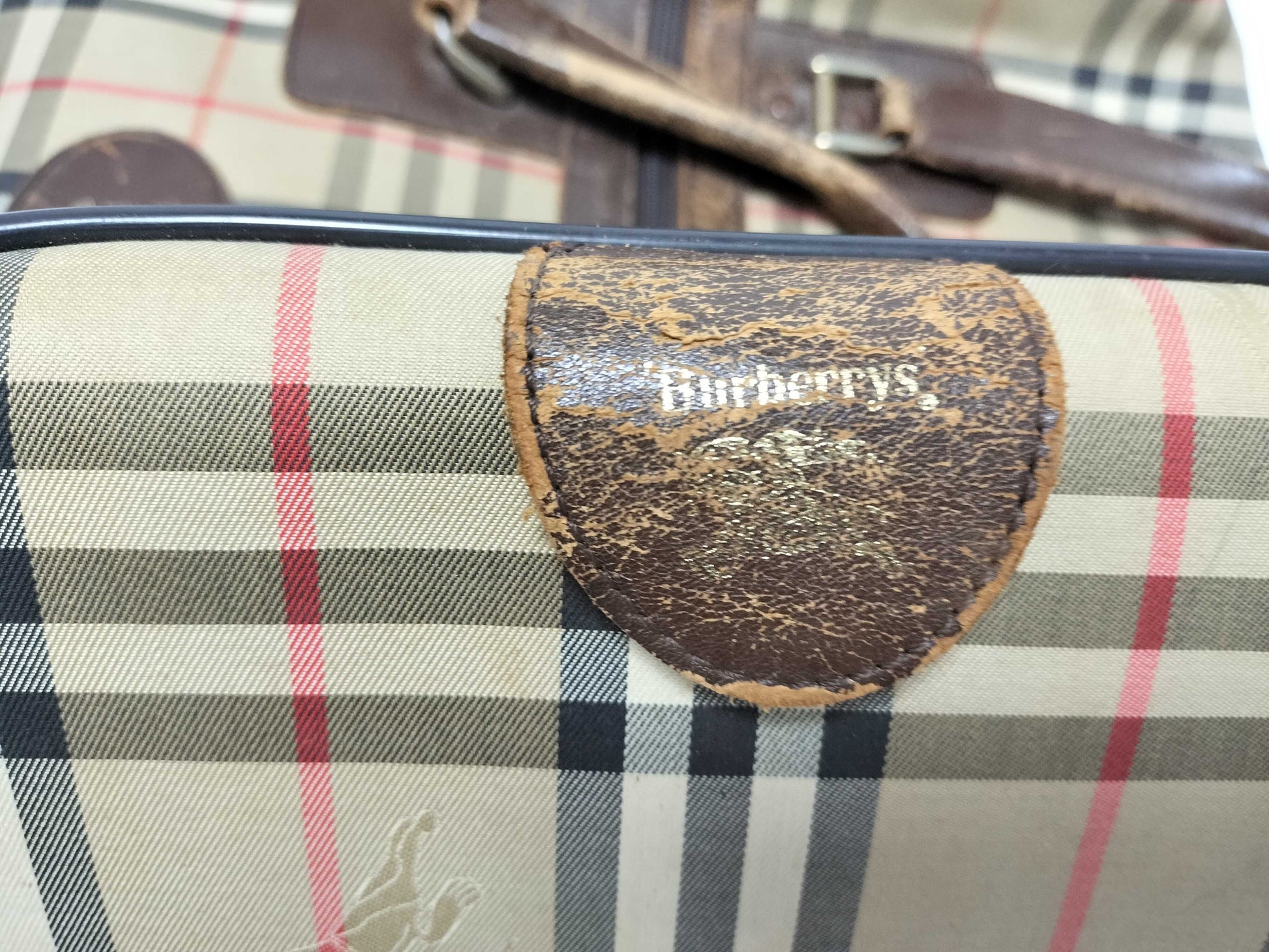 BURBERRY BURBERRY 2-piece set basket bag Boston bag