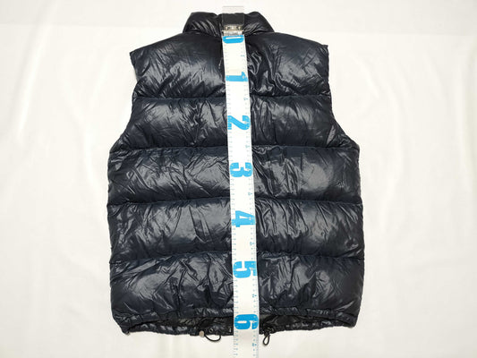 PRADA Prada Down Vest with Triangle Logo Plate, Size 48