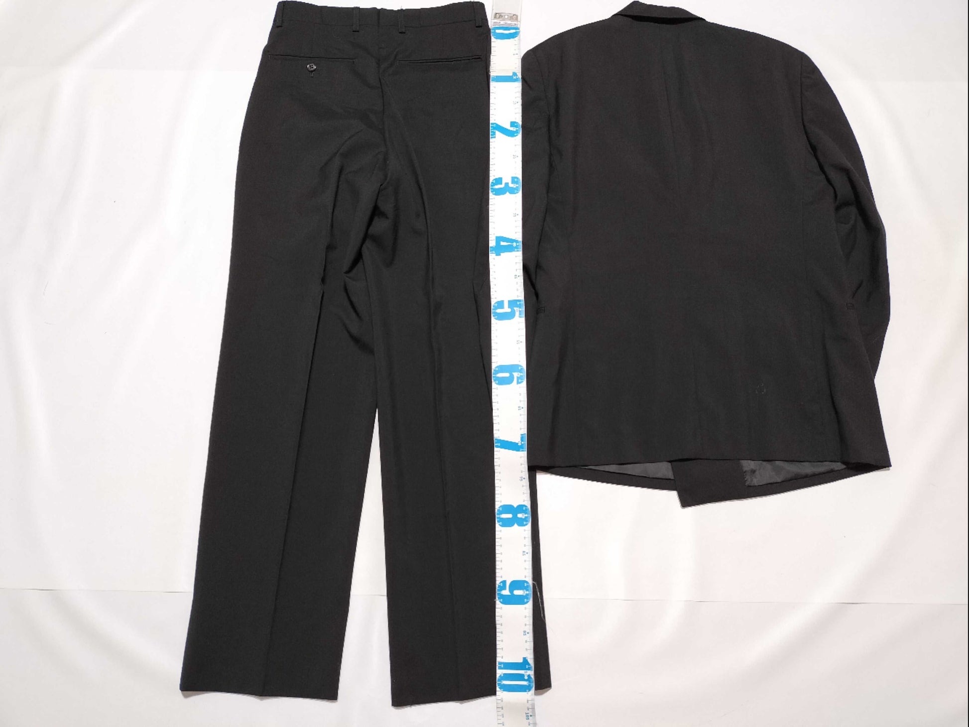Yves Saint Laurent Double-breasted Set, Black, Other Apparel