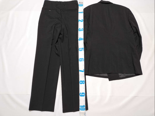 Yves Saint Laurent Double-breasted Set, Black, Other Apparel