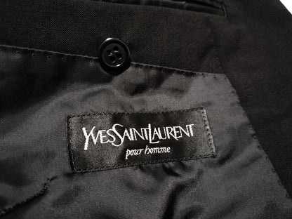 Yves Saint Laurent Double-breasted Set, Black, Other Apparel