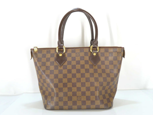 LOUIS VUITTON Damier Saleya Handbag Bag