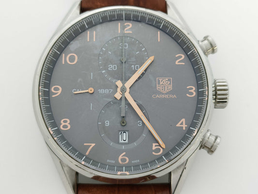 TAG Heuer Carrera CAR2013-0 RUP3854 Gray Dial Automatic Men's Watch