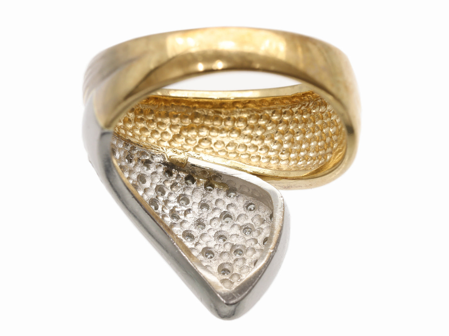 D0.39ct K18/Pt900 9.0g Ring 