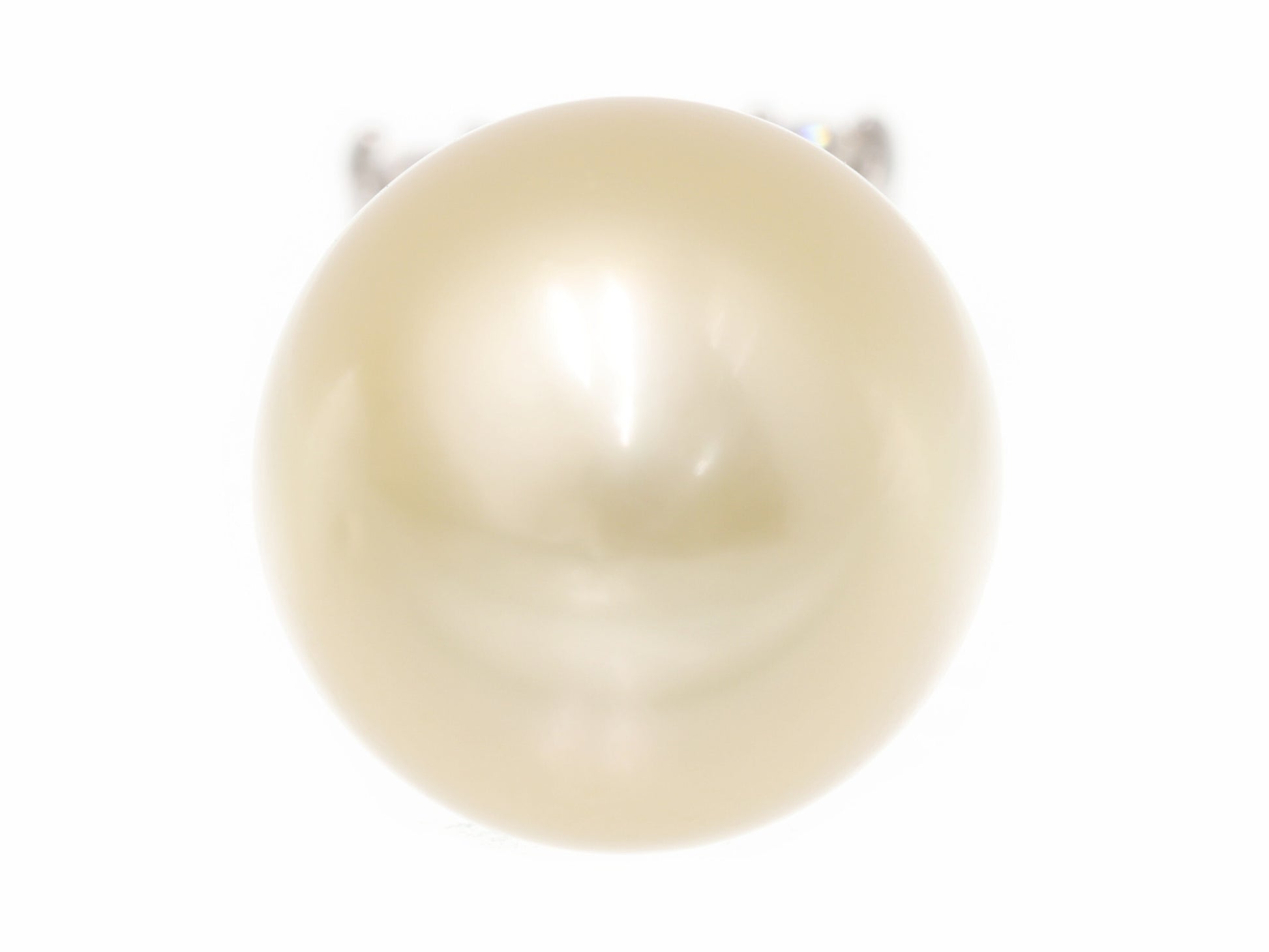 Pearl diameter: approx. 13.6*15.2mm, PT900, D0.25ct, 5.9g, pendant top 