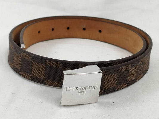 LOUIS VUITTON Damier Damier Centur Carre M6803 Belt