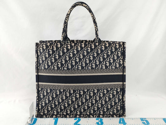 Dior Trotter Embroidered Book Tote Bag