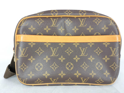 LOUIS VUITTON M45254 Monogram LV Monogram Reporter PM Shoulder Bag