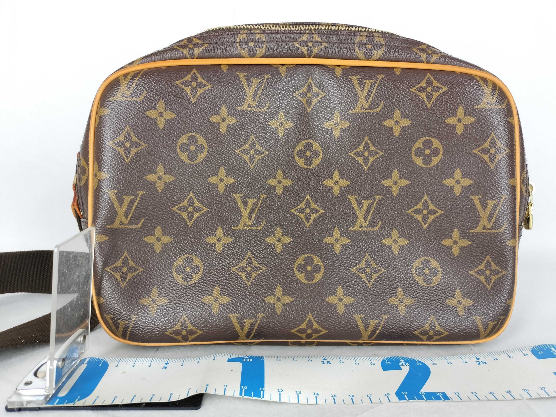 LOUIS VUITTON M45254 Monogram LV Monogram Reporter PM Shoulder Bag
