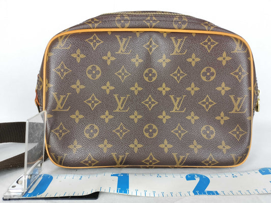 LOUIS VUITTON M45254 Monogram LV Monogram Reporter PM Shoulder Bag