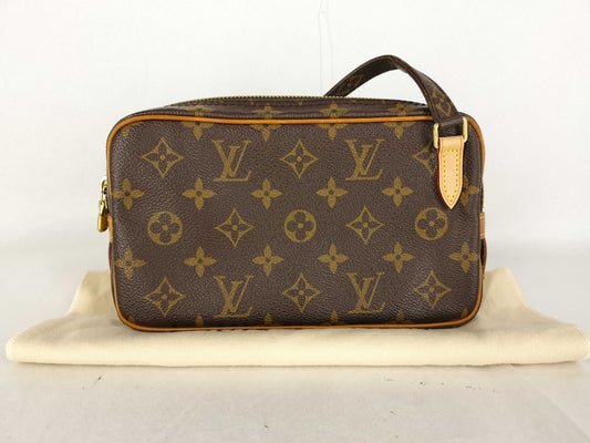 LOUIS VUITTON M51828 Monogram LV Monogram Marly Bandouliere Shoulder Bag