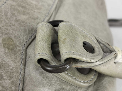 BALENCIAGA The First Balenciaga The First Gray Handbag