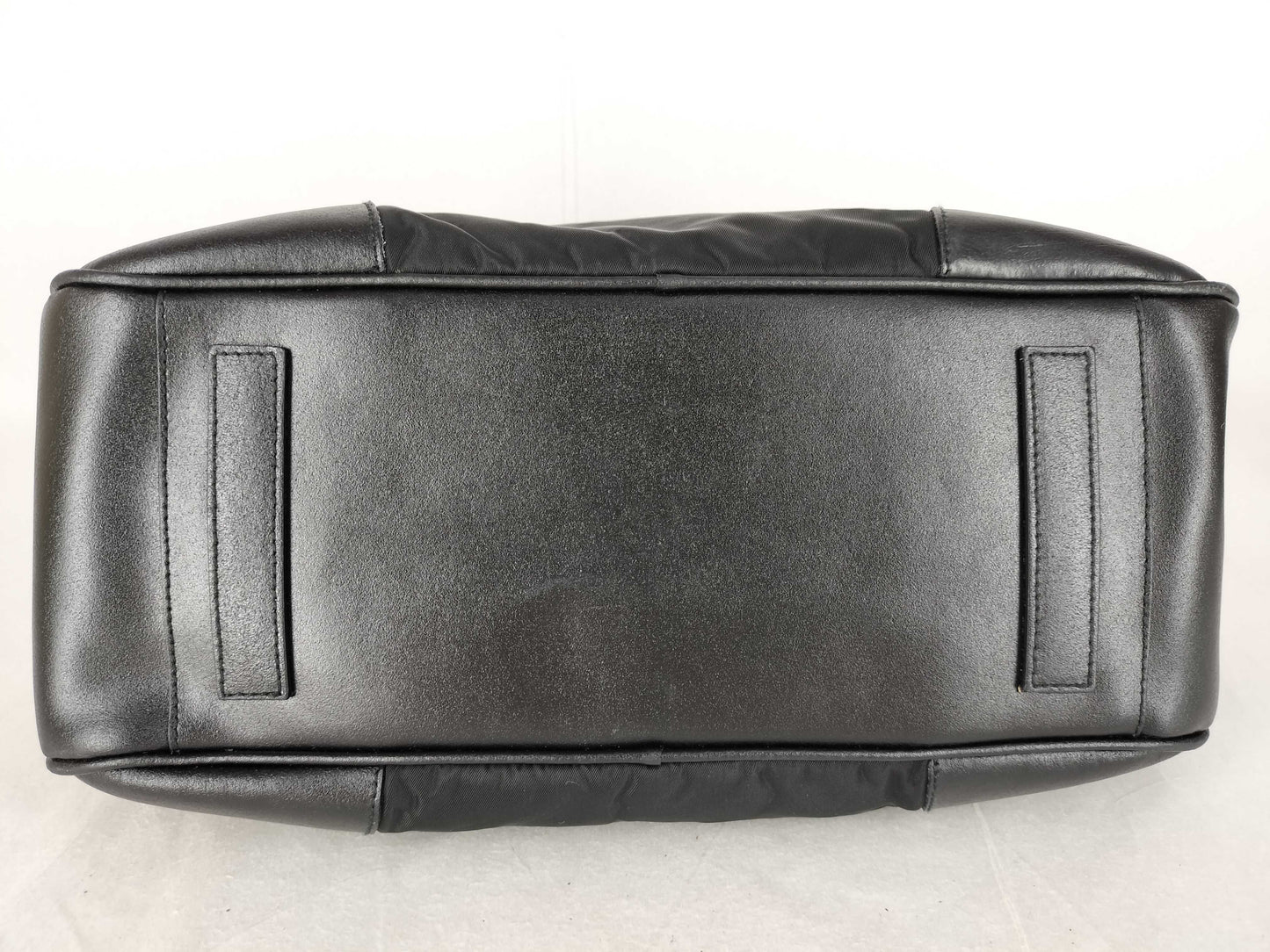 PRADA Nylon Prada Shoulder Bag, Black