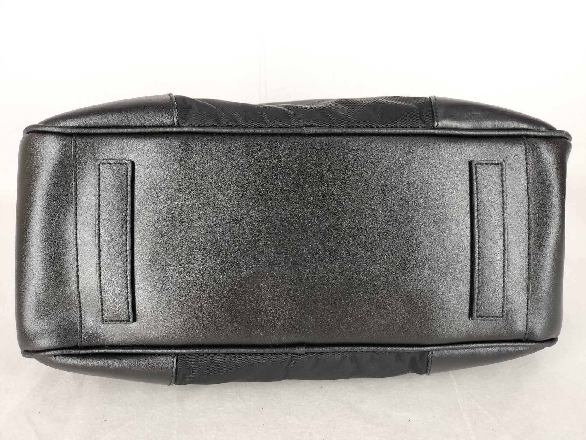 PRADA Nylon Prada Shoulder Bag, Black