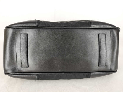 PRADA Nylon Prada Shoulder Bag, Black