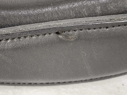 COACH 2-Way Leather Black Shoulder Bag