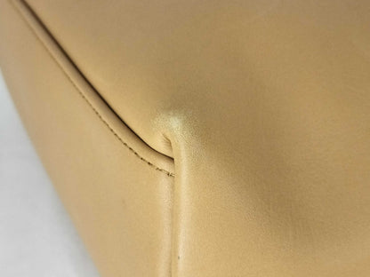 COACH shoulder bag in beige leather