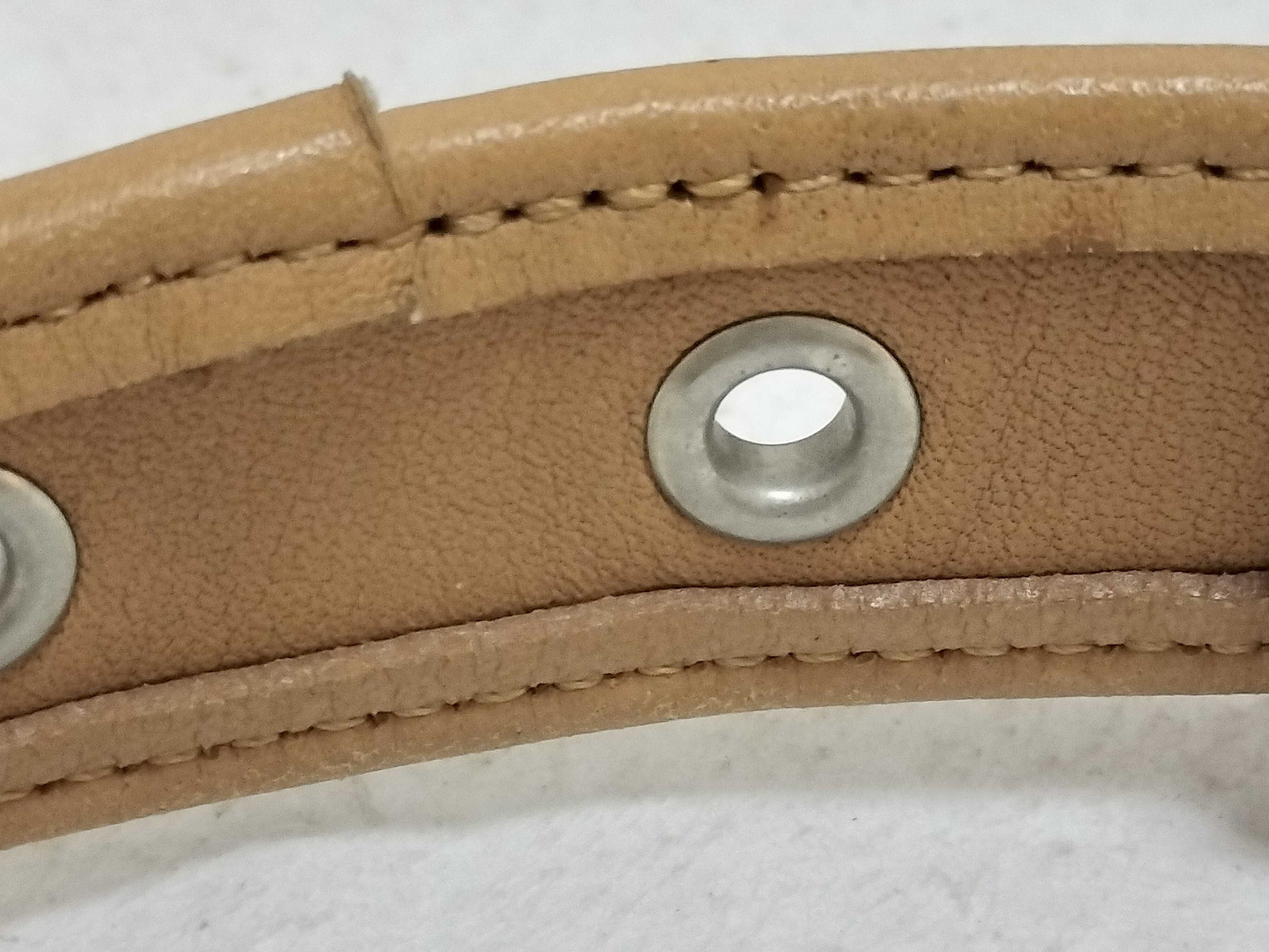 COACH shoulder bag in beige leather