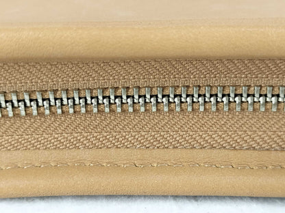 COACH shoulder bag in beige leather