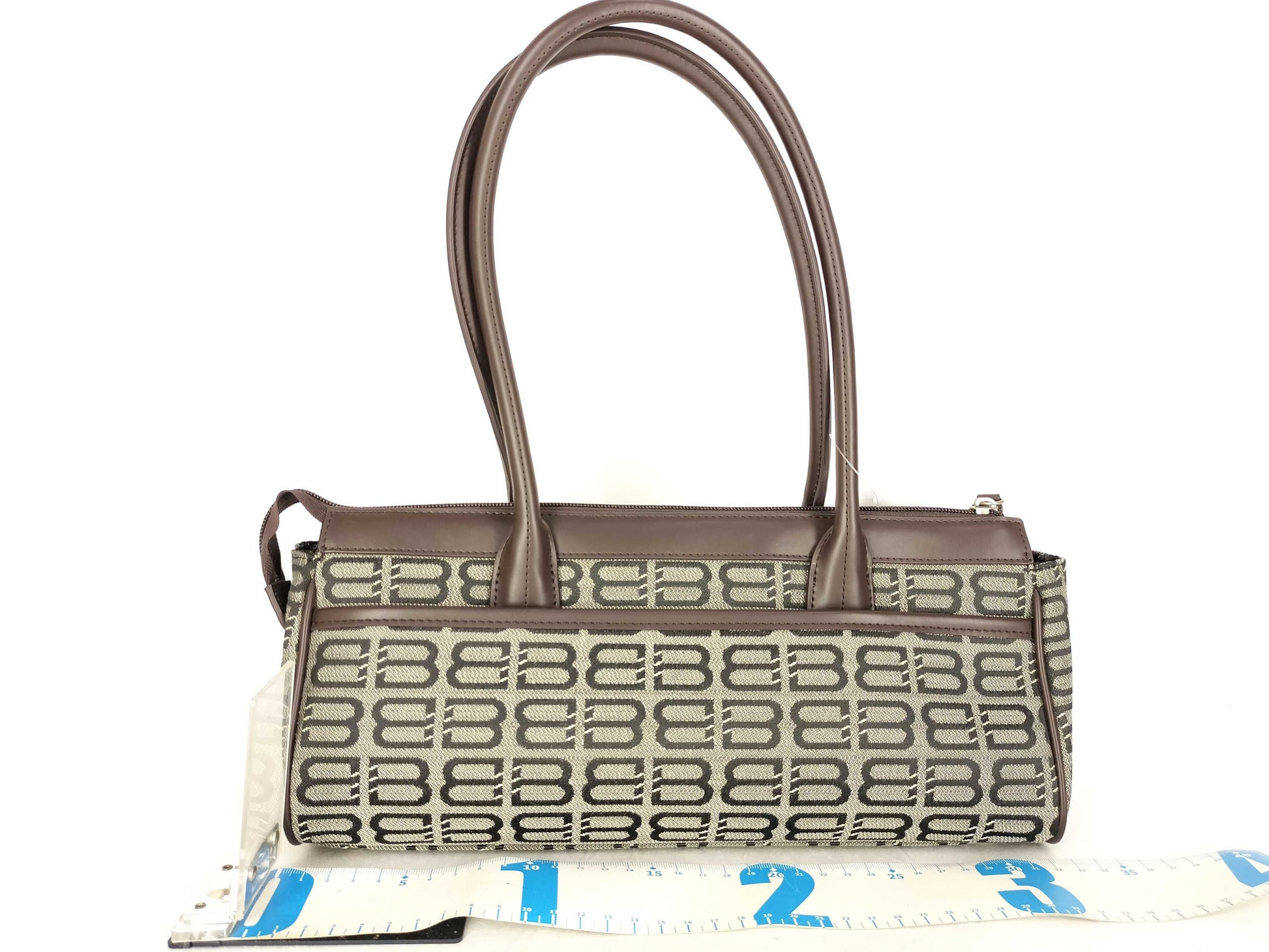 BALENCIAGA BB pattern handbag