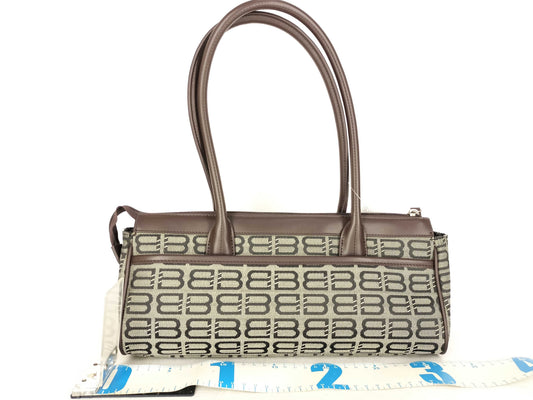 BALENCIAGA BB pattern handbag