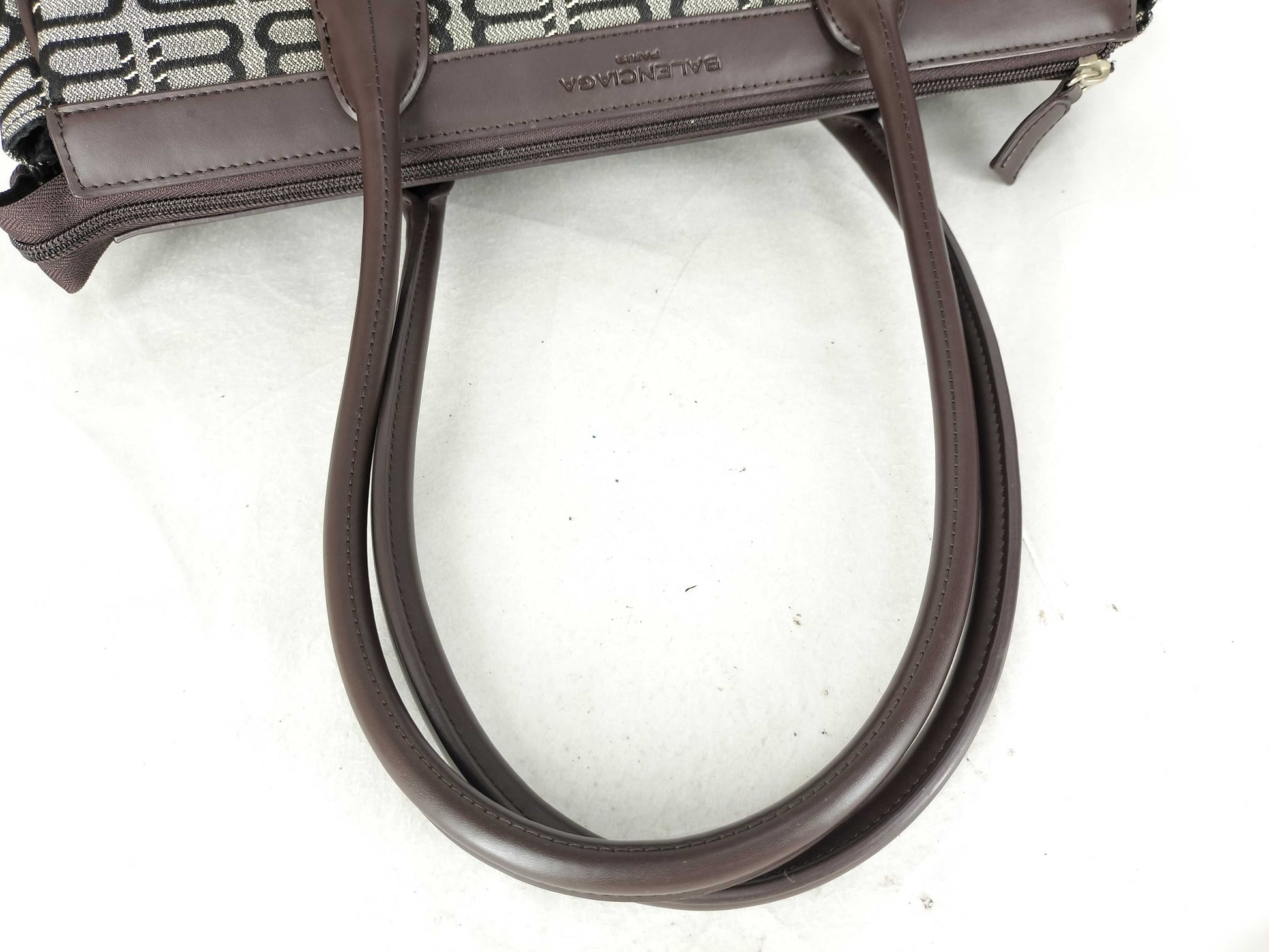 BALENCIAGA BB pattern handbag