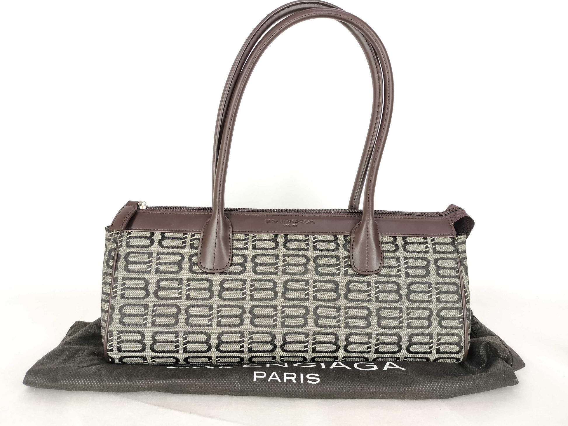 BALENCIAGA BB pattern handbag