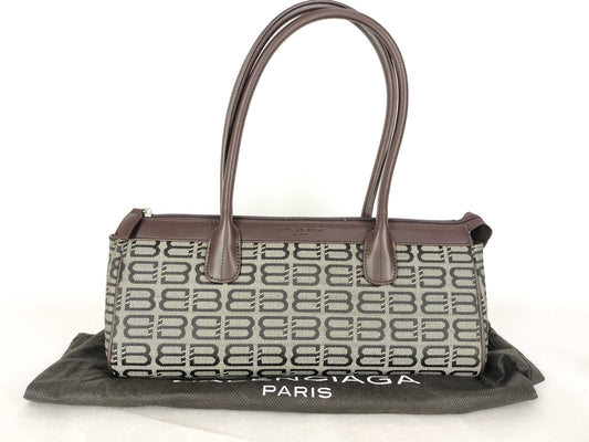 BALENCIAGA BB pattern handbag
