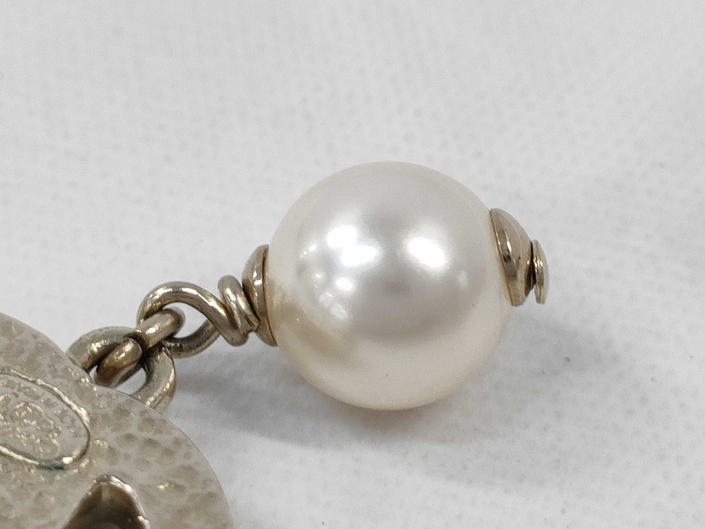 CHANEL Faux Pearl 06V Earrings