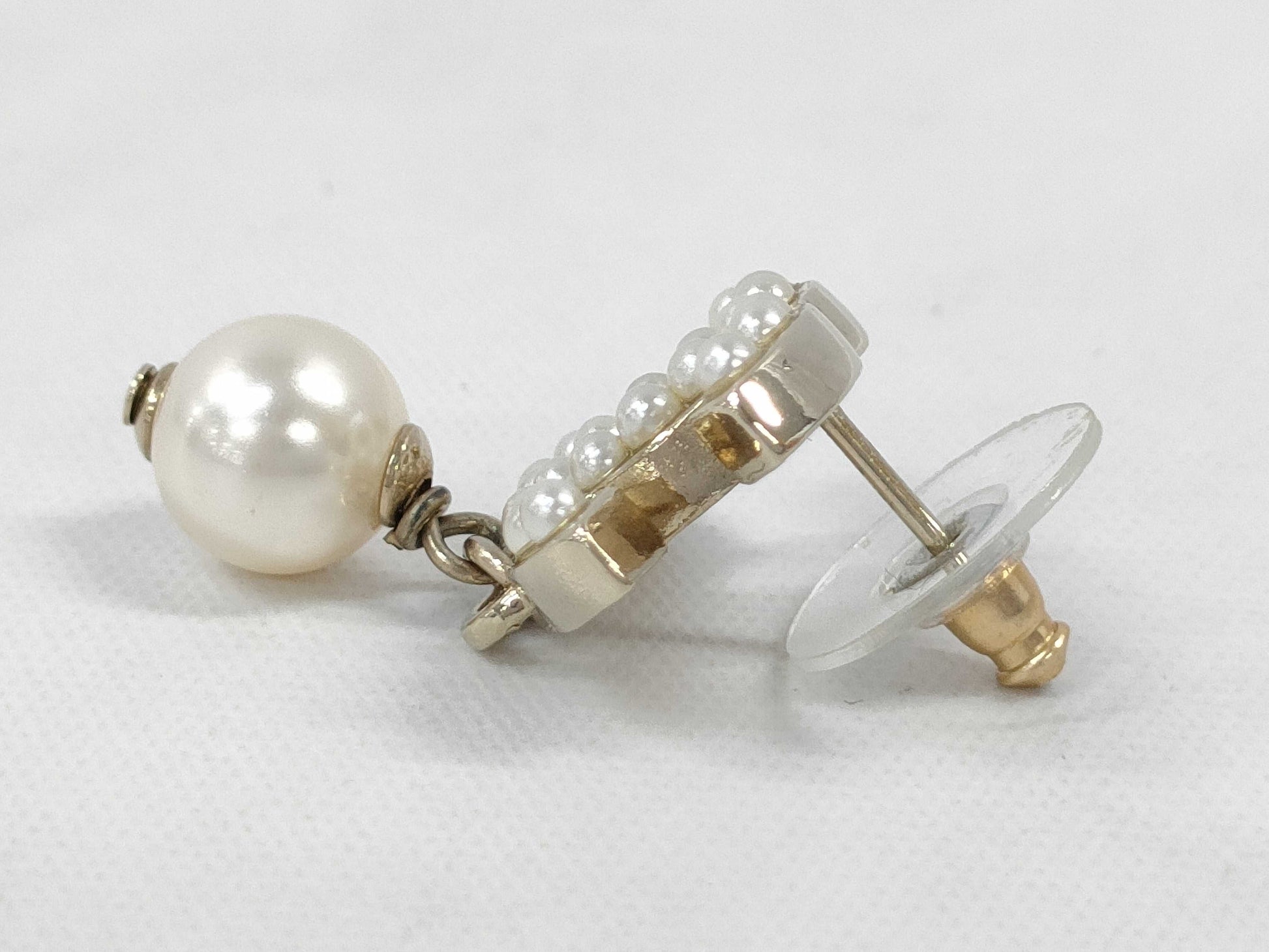 CHANEL Faux Pearl 06V Earrings
