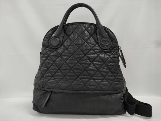 CHANEL Matelasse 2-Way Handbag/Shoulder Bag