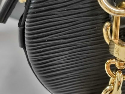 LOUIS VUITTON RFID Verified, Serial Number Unverified, Epi Louis Vuitton Papillon Trunk Noir M58655 Shoulder Bag