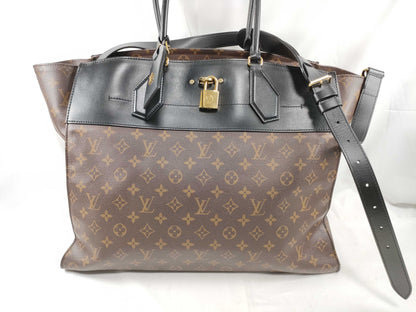 LOUIS VUITTON RFID Unverified DU 4109 Monogram Louis Vuitton Monogram City Steamer XXL M44497 Women's 2-Way Handbag