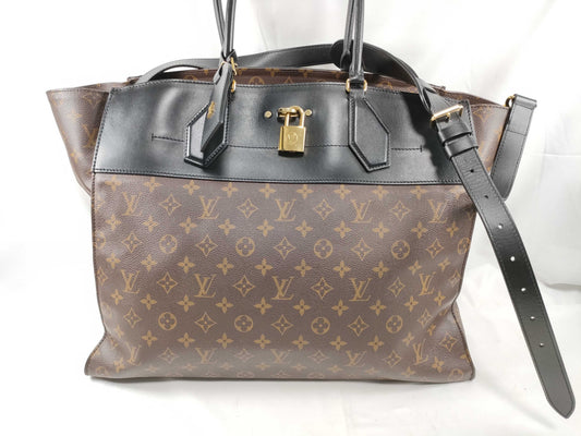 LOUIS VUITTON RFID Unverified DU 4109 Monogram Louis Vuitton Monogram City Steamer XXL M44497 Women's 2-Way Handbag