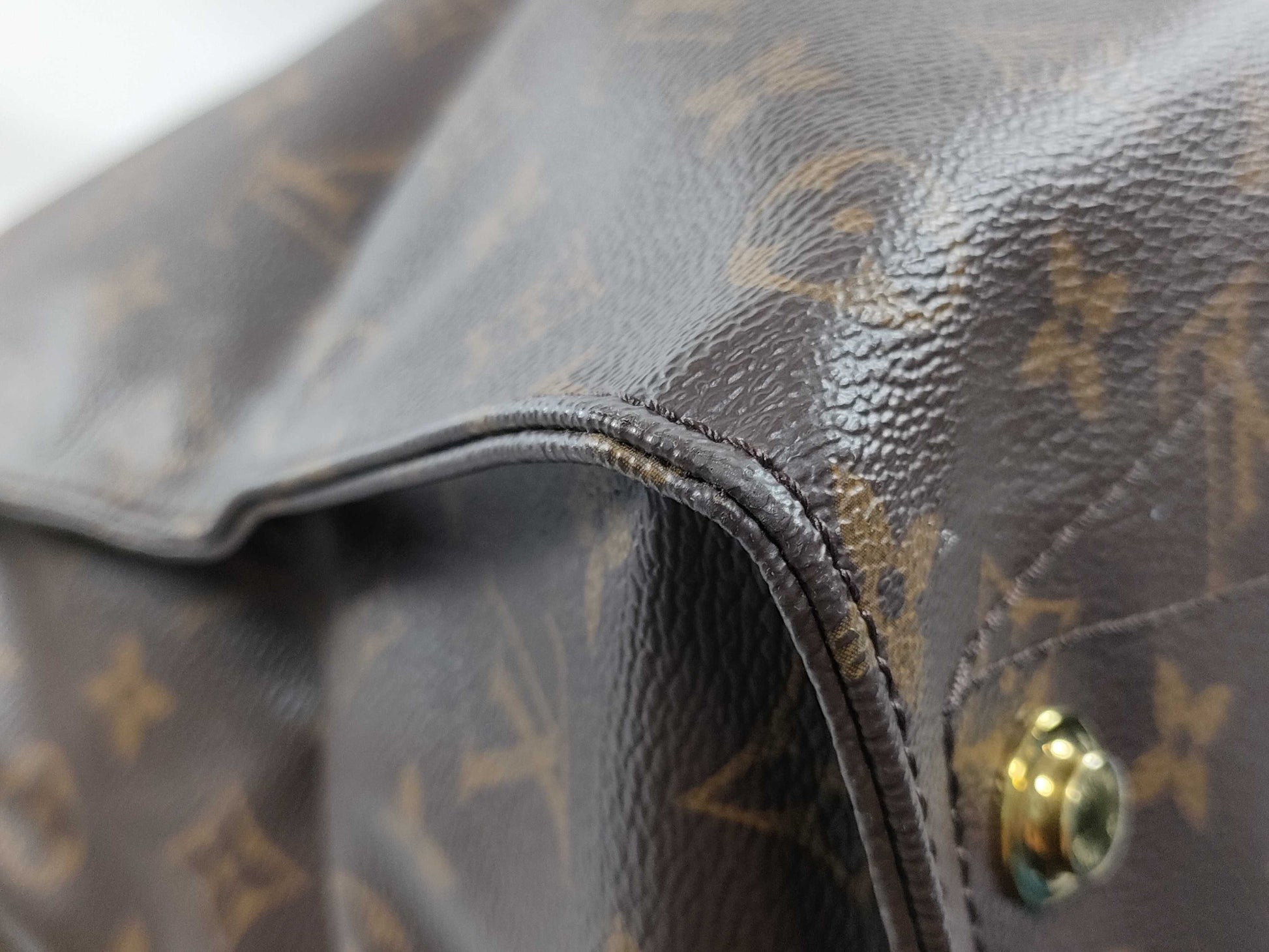 LOUIS VUITTON RFID Unverified DU 4109 Monogram Louis Vuitton Monogram City Steamer XXL M44497 Women's 2-Way Handbag