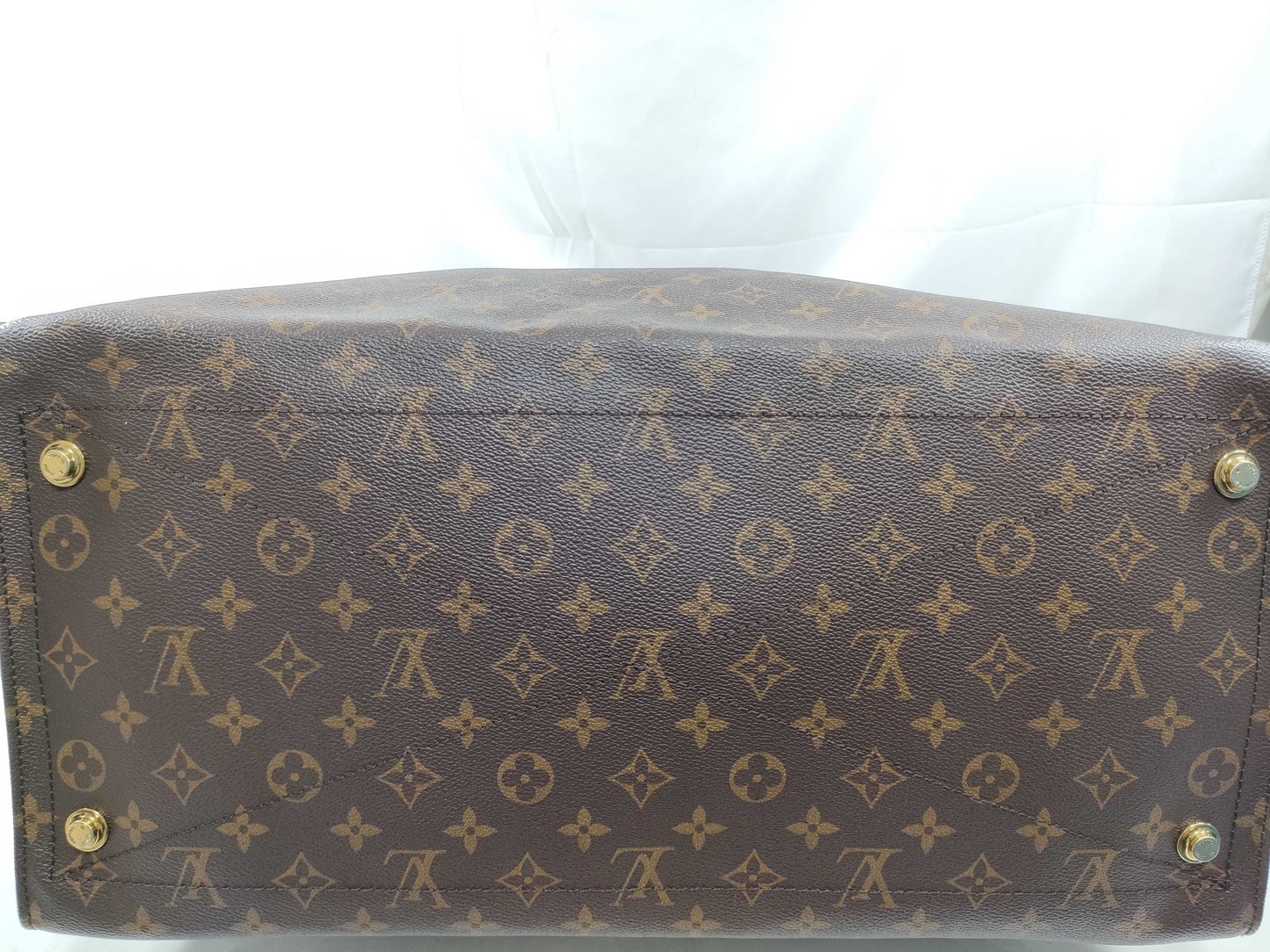 LOUIS VUITTON RFID Unverified DU 4109 Monogram Louis Vuitton Monogram City Steamer XXL M44497 Women's 2-Way Handbag