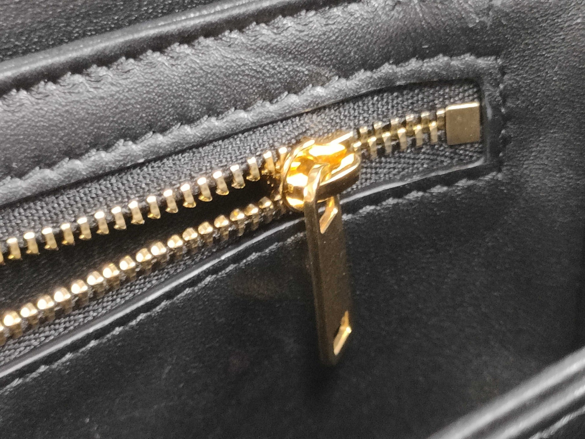 CELINE Teen Triomphe Small Shoulder Bag, Black