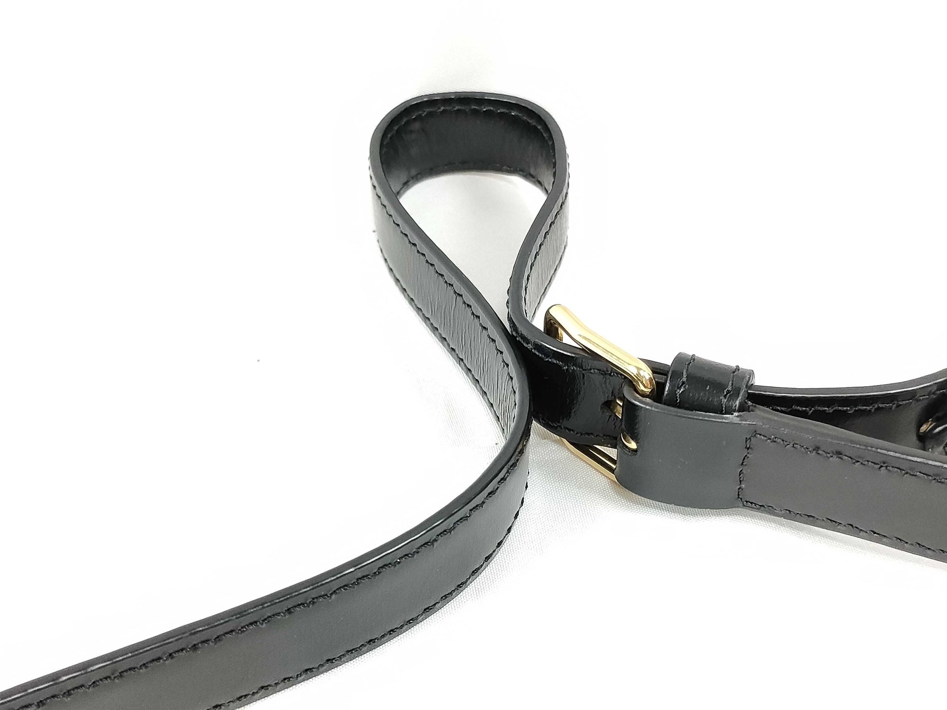 CELINE Teen Triomphe Small Shoulder Bag, Black
