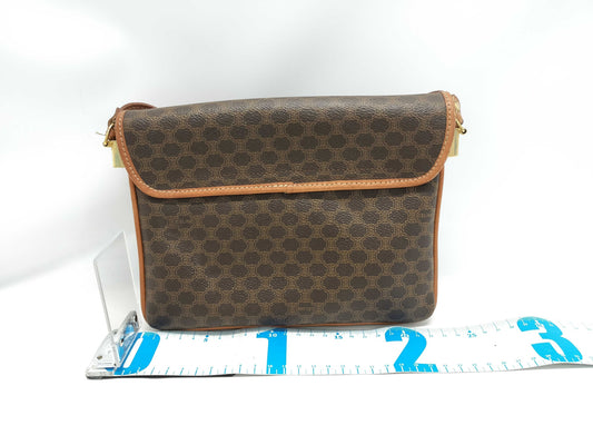 CELINE Macadam Shoulder Bag