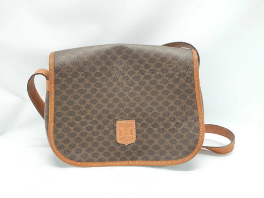 CELINE Macadam Shoulder Bag