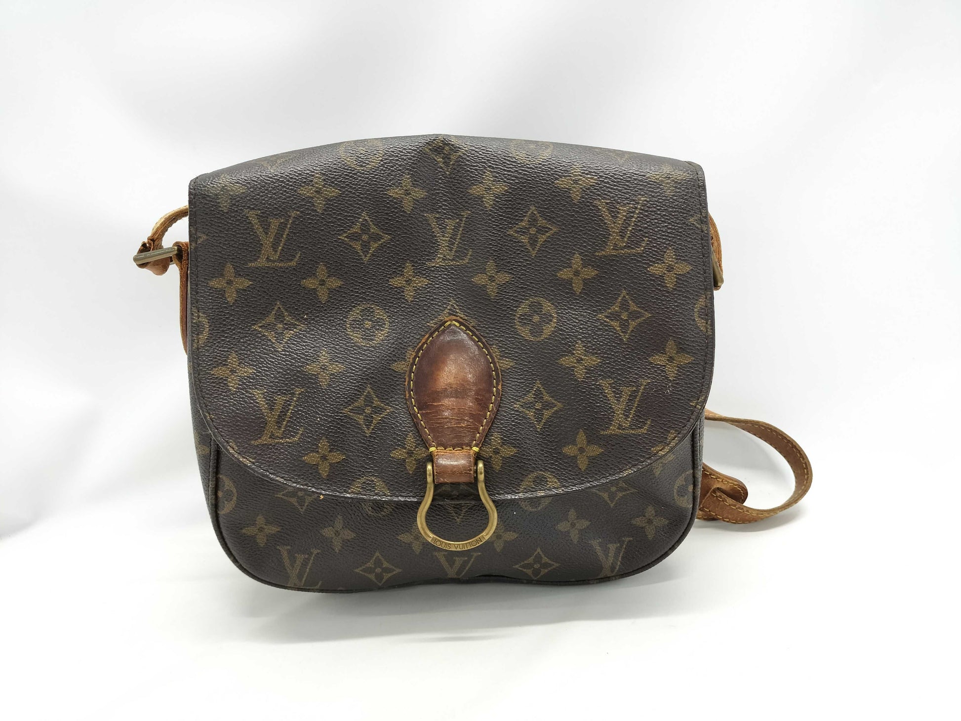 LOUIS VUITTON Monogram Saint-Cloud Shoulder Bag