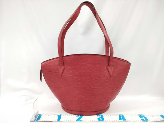LOUIS VUITTON Epi Saint-Jacques Tote Bag Red Bag