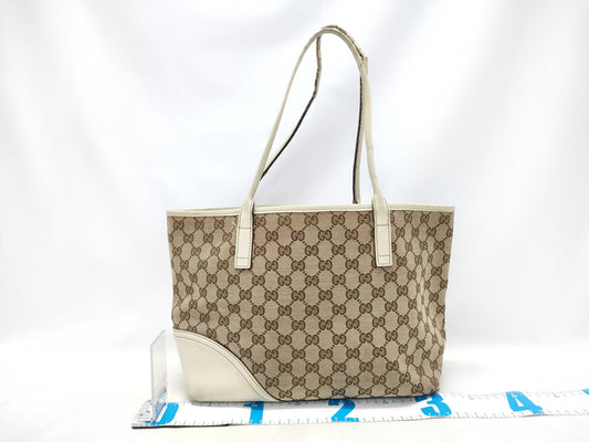 GUCCI GG Canvas Tote Bag 169946