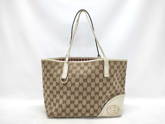 GUCCI GG Canvas Tote Bag 169946