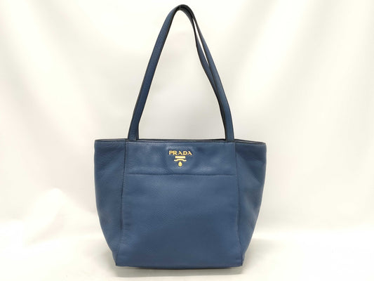 PRADA Prada Tote Bag Blue Tote Bag