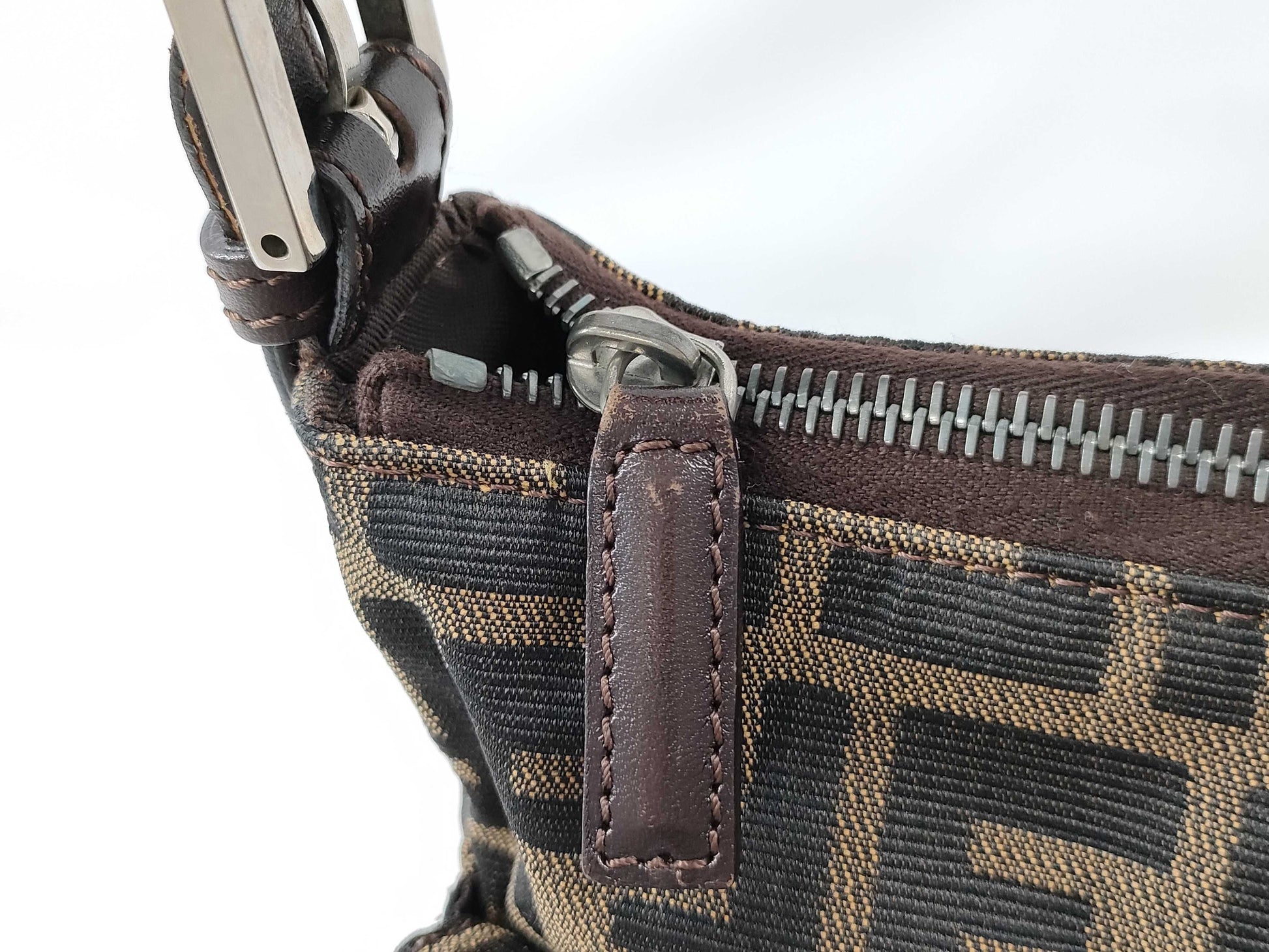 FENDI Zucca Shoulder Bag