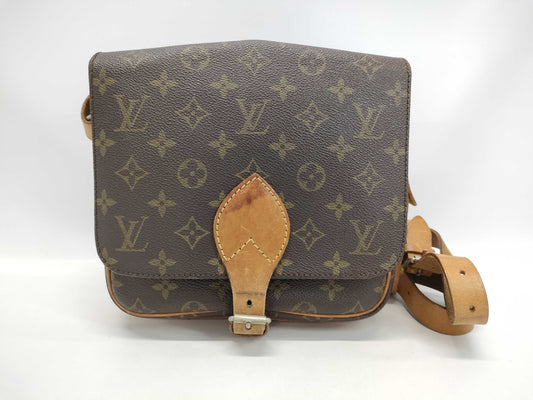 LOUIS VUITTON Monogram Cartouchiere Shoulder Bag