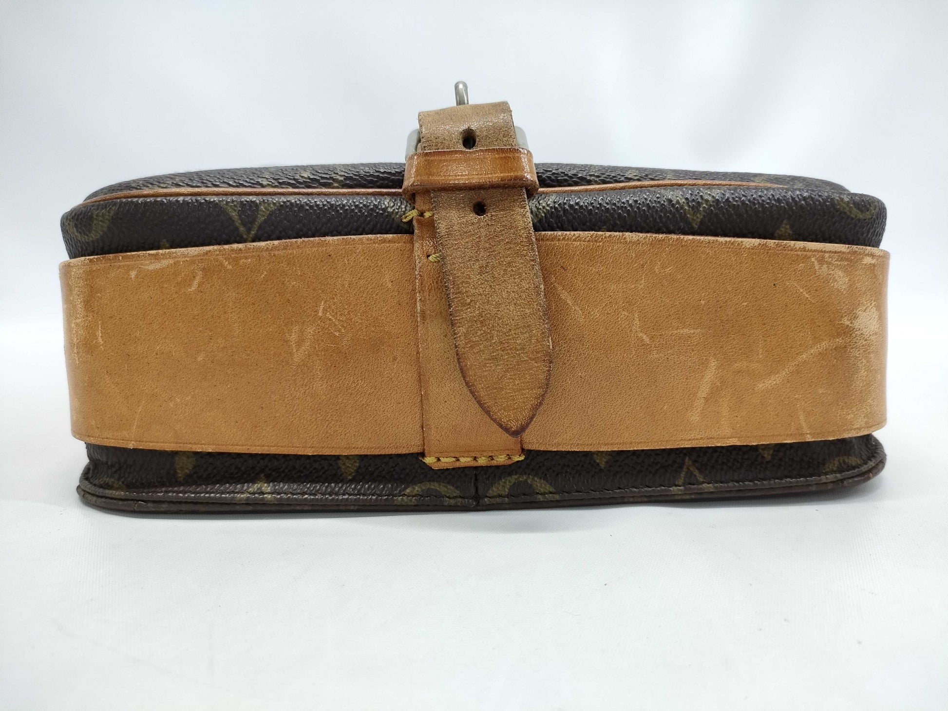 LOUIS VUITTON Monogram Cartouchiere Shoulder Bag