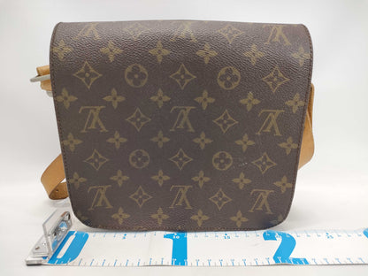LOUIS VUITTON Monogram Cartouchiere Shoulder Bag